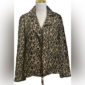 CHICO’s Leopard Print Women's Jacket